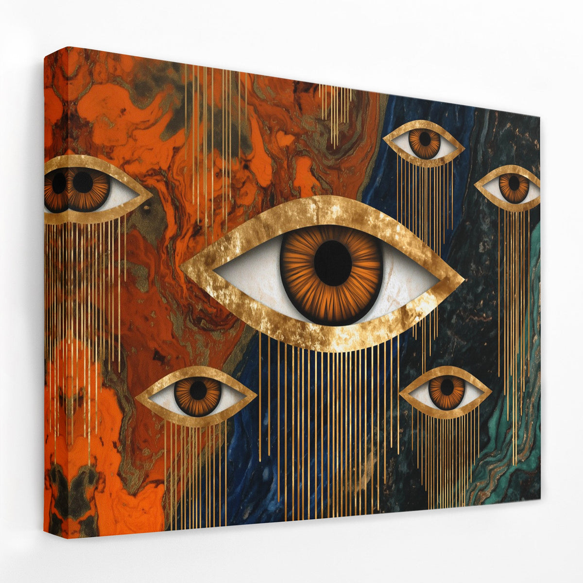 Divine Watchers Assembly - Luxury Wall Art