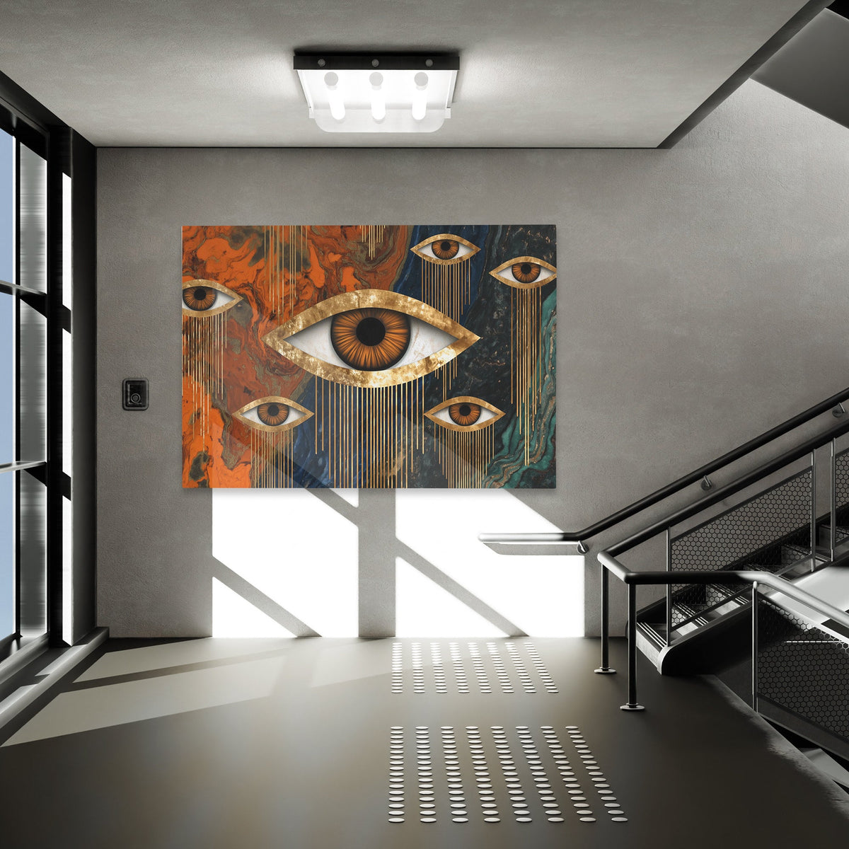 Divine Watchers Assembly - Luxury Wall Art
