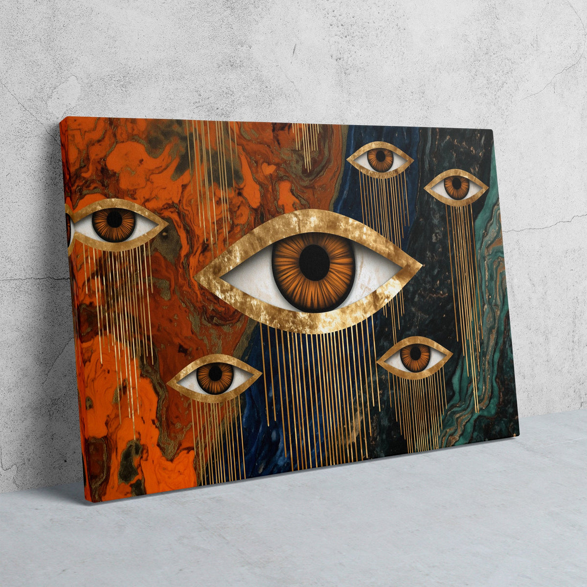 Divine Watchers Assembly - Luxury Wall Art