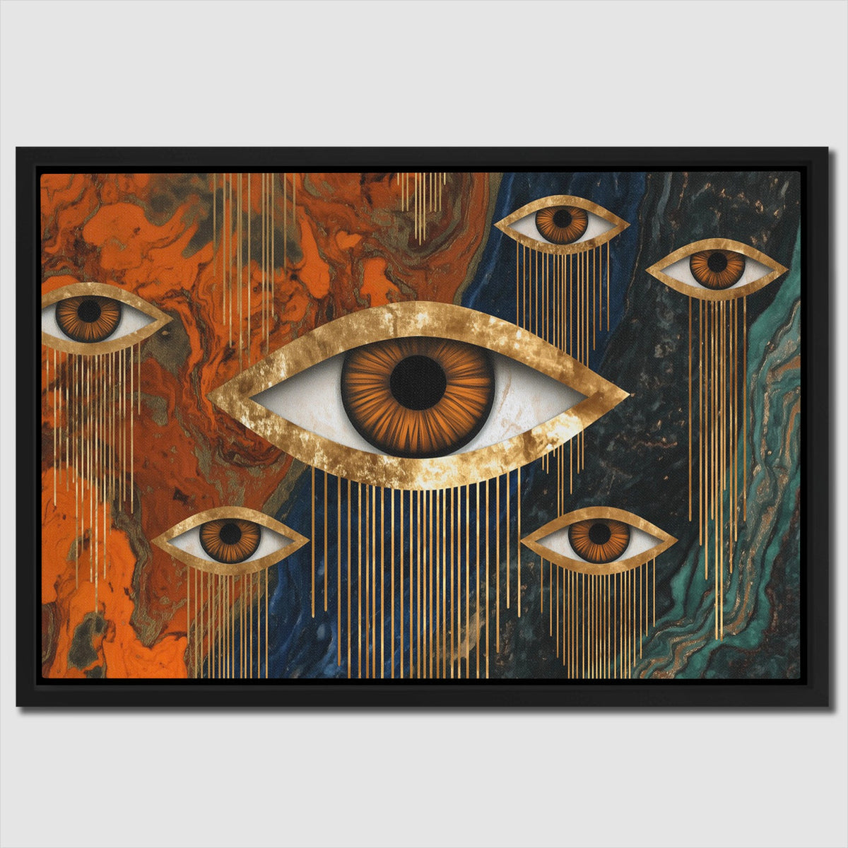 Divine Watchers Assembly - Luxury Wall Art