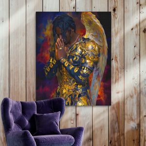 Divine Wings Prayer - Luxury Wall Art