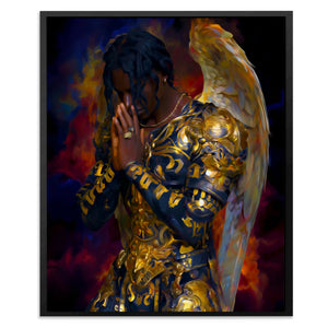 Divine Wings Prayer - Luxury Wall Art