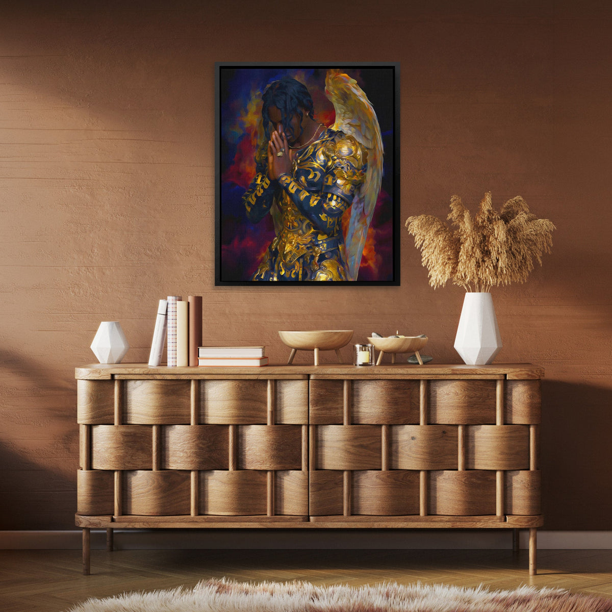 Divine Wings Prayer - Luxury Wall Art