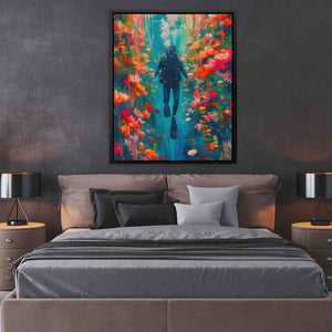 Diving in Life - Luxury Wall Art