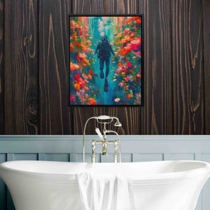 Diving in Life - Luxury Wall Art