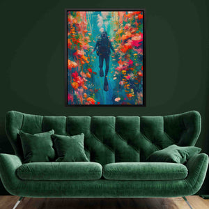 Diving in Life - Luxury Wall Art