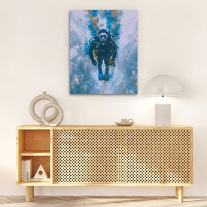 Diving into Eternity - Luxury Wall Art