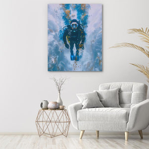 Diving into Eternity - Luxury Wall Art