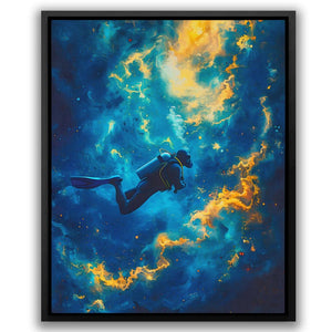 Diving into the Abyss - Luxury Wall Art