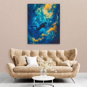 Diving into the Abyss - Luxury Wall Art