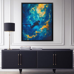 Diving into the Abyss - Luxury Wall Art