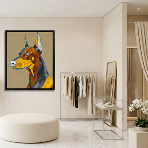 Doberman Geometric Profile — Doberman Geometric Profile Clothing Store Port 99
