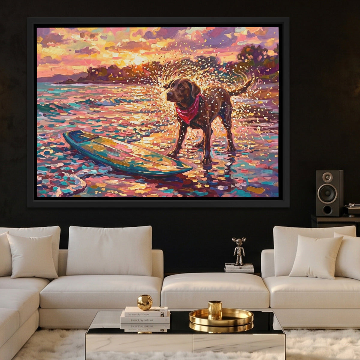 Dog Golden Surfboard — Dog Golden Surfboard Hype Beast Land V2 27