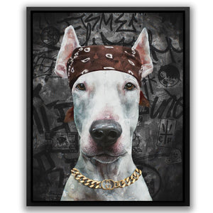 Dog in Bandana - Luxury Wall Art