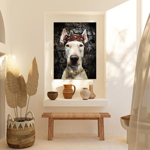 Dog in Bandana - Luxury Wall Art