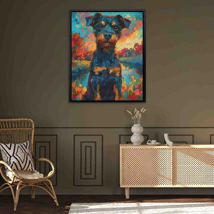 Dog in the Park - Luxury Wall Art