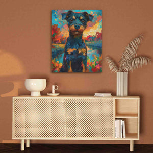 Dog in the Park - Luxury Wall Art