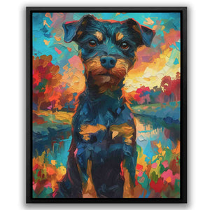 Dog in the Park - Luxury Wall Art