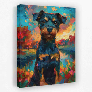 Dog in the Park - Luxury Wall Art