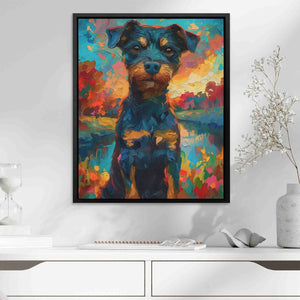 Dog in the Park - Luxury Wall Art