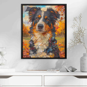 Dog Park in Fall - Luxury Wall Art