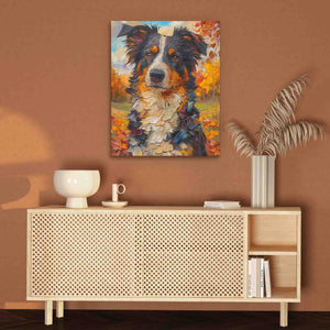 Dog Park in Fall - Luxury Wall Art