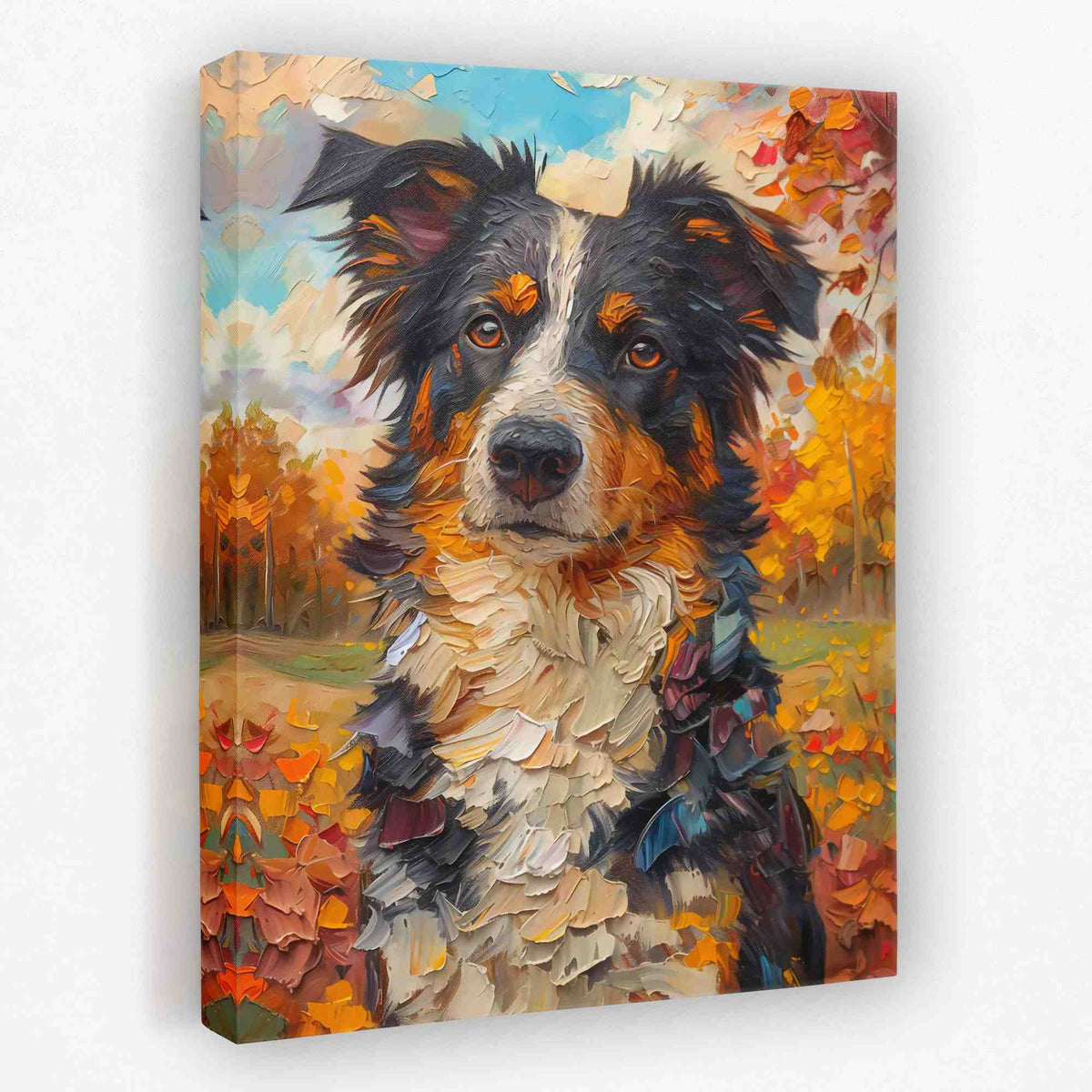 Dog Park in Fall - Luxury Wall Art