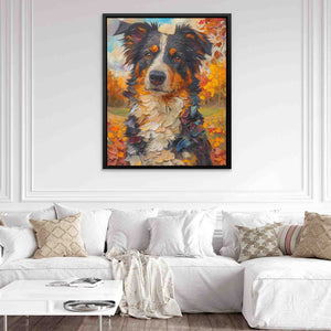 Dog Park in Fall - Luxury Wall Art