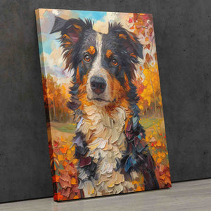 Dog Park in Fall - Luxury Wall Art