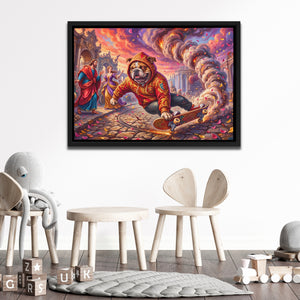Dog Skateboard Renaissance — Dog Skateboard Renaissance kids room 1 land 220