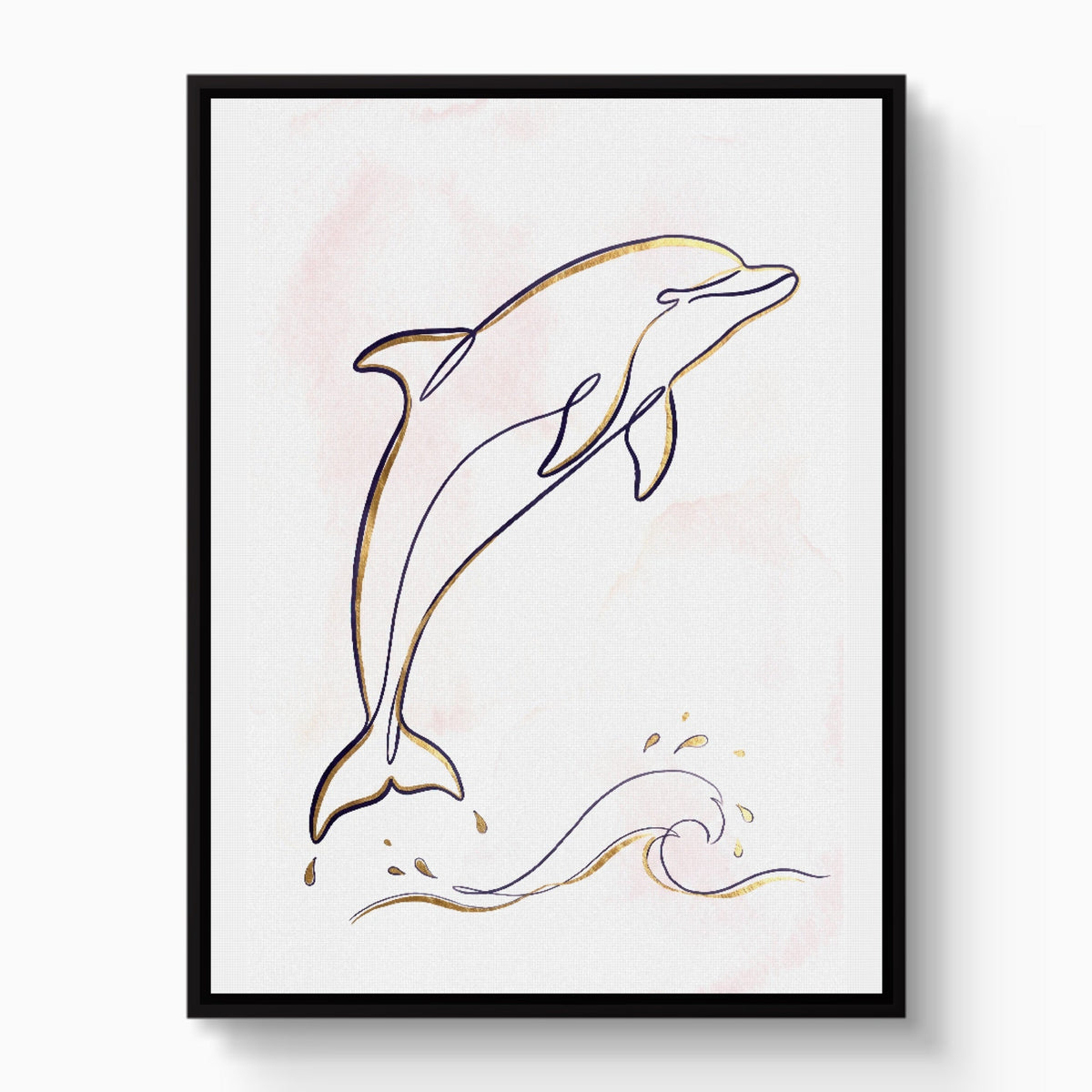 Dolphin Arc - Luxury Wall Art