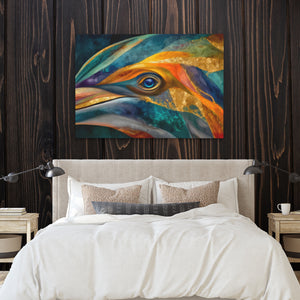 Dolphin Prismatic Fragment — Dolphin Prismatic Fragment Bedroom with Wood Walls 34