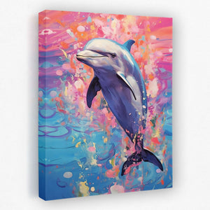 Dolphins Dance - Luxury Wall Art