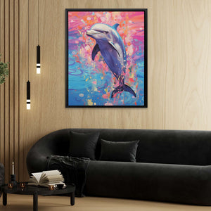 Dolphins Dance - Luxury Wall Art