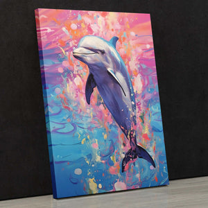 Dolphins Dance - Luxury Wall Art