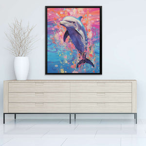 Dolphins Dance - Luxury Wall Art