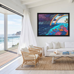 Double Rainbow Reef — Double Rainbow Reef Malibu Beach Land 125
