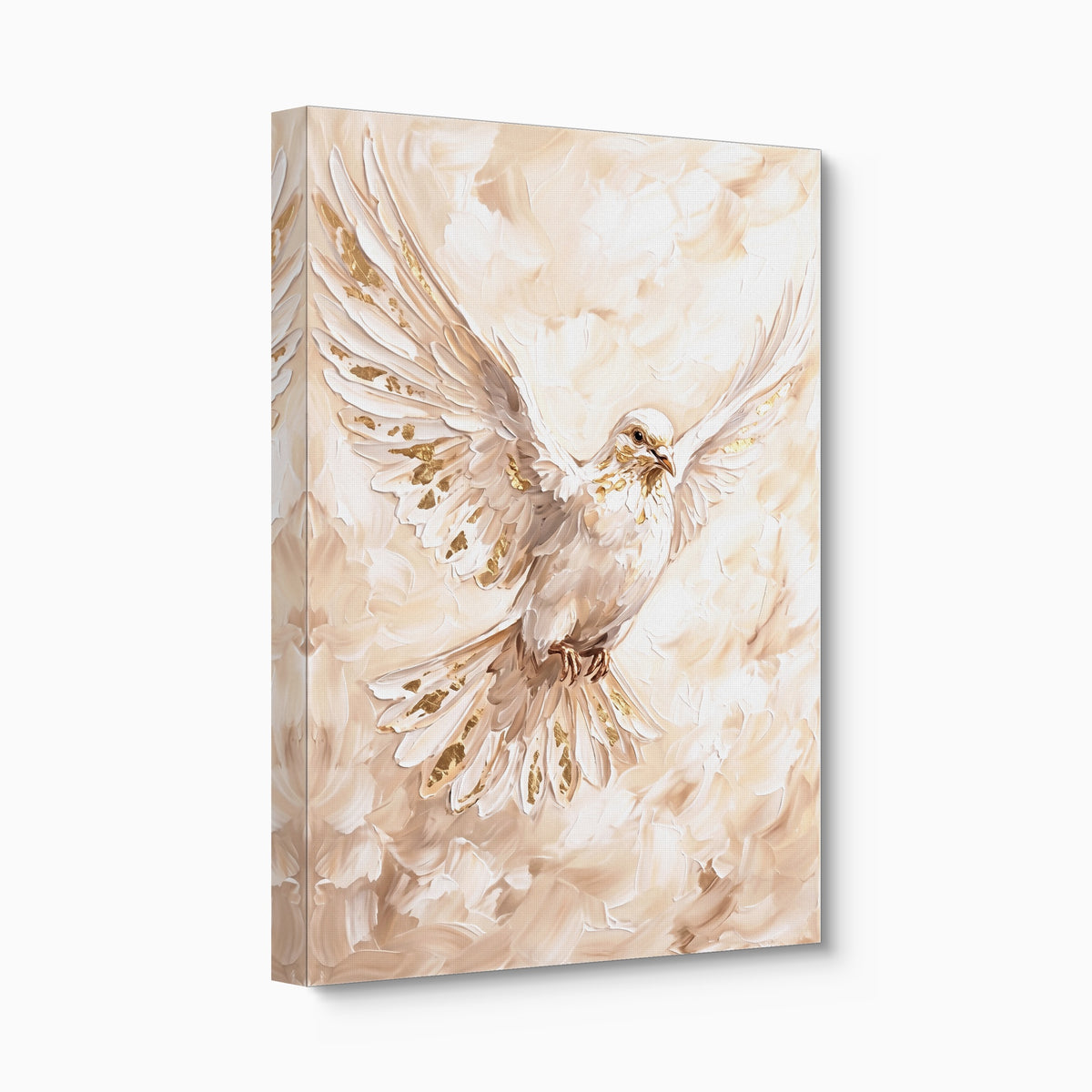 Dove's Ascent — dove's ascent angled flush print