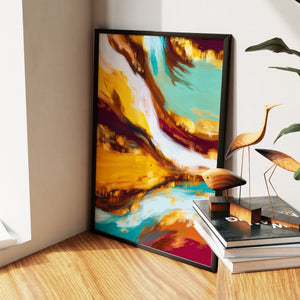 Dragon Earthen Flow - Luxury Wall Art