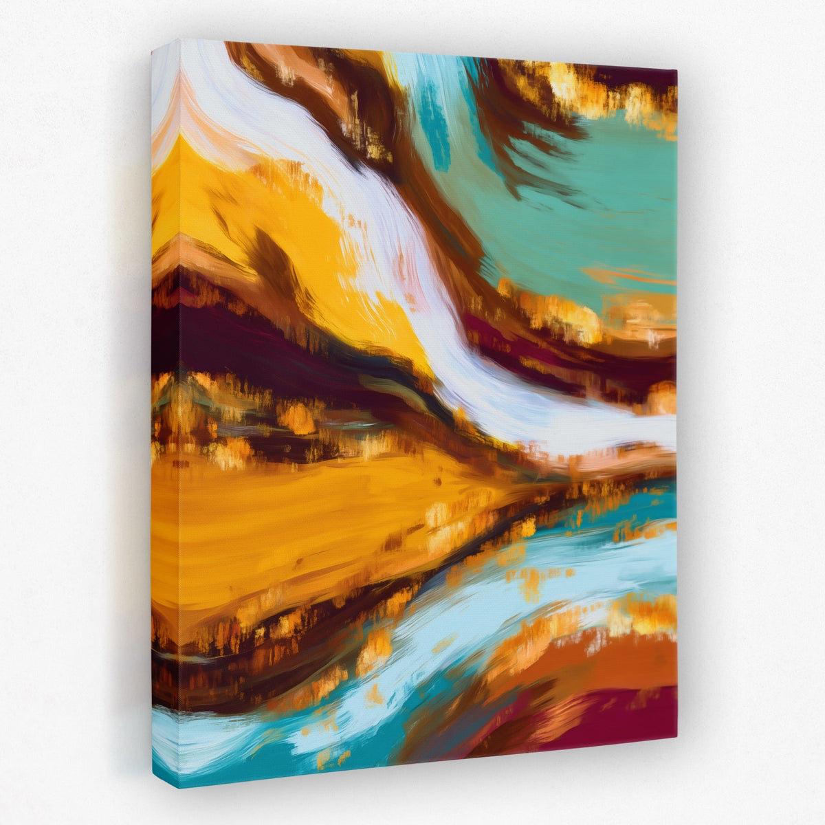 Dragon Earthen Flow - Luxury Wall Art