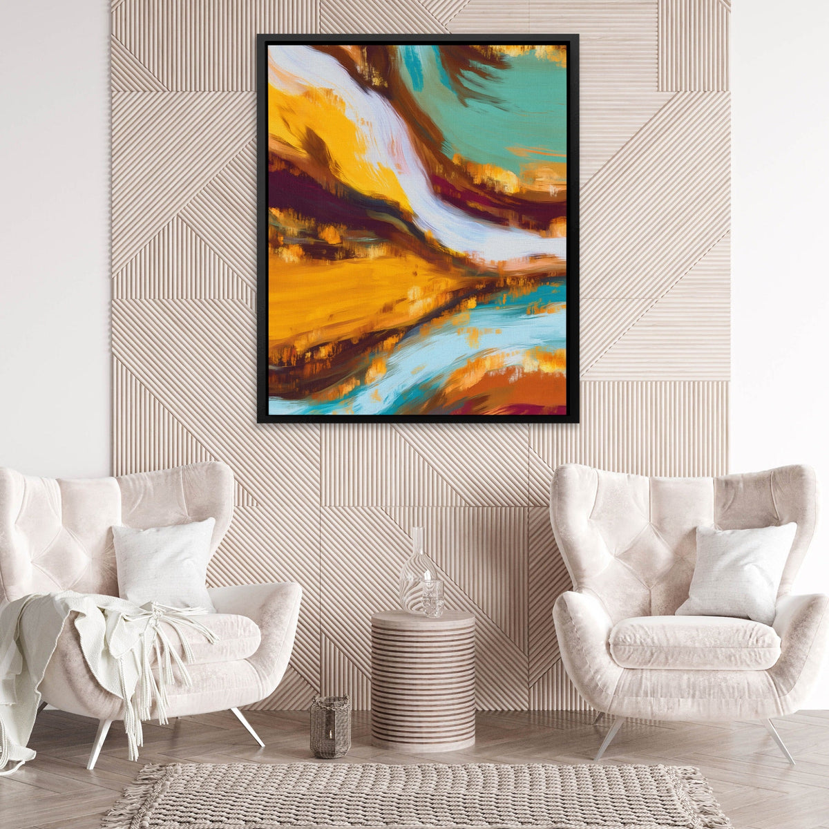 Dragon Earthen Flow - Luxury Wall Art