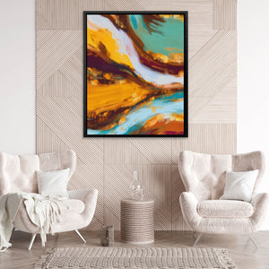Dragon Earthen Flow - Luxury Wall Art