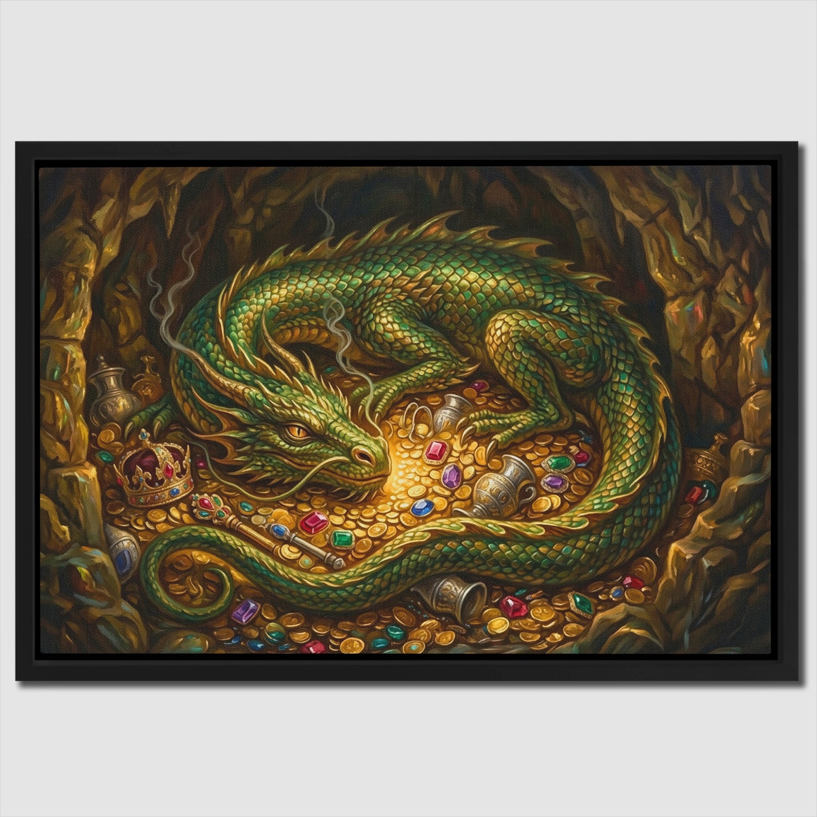 Dragon Emerald Hoard — Dragon Emerald Hoard Close Up Landscape 14