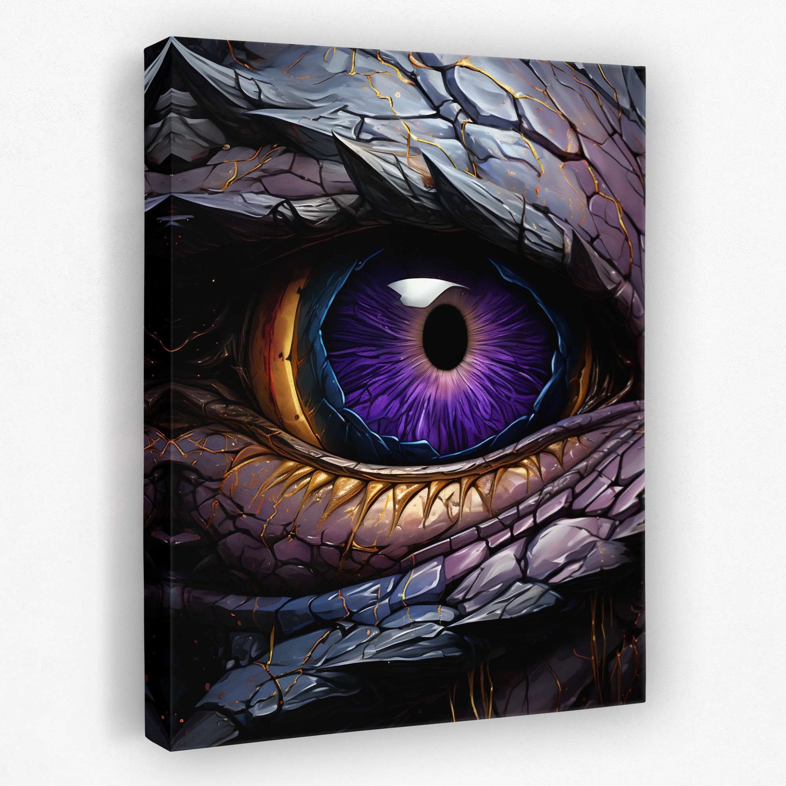 Dragon Eye - Dragon Canvas Wall Art
