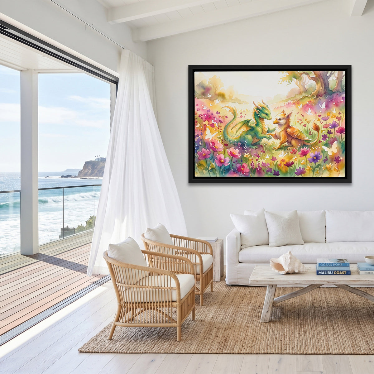 Dragon Griffin Meadow — Dragon Griffin Meadow Malibu Beach Land 127