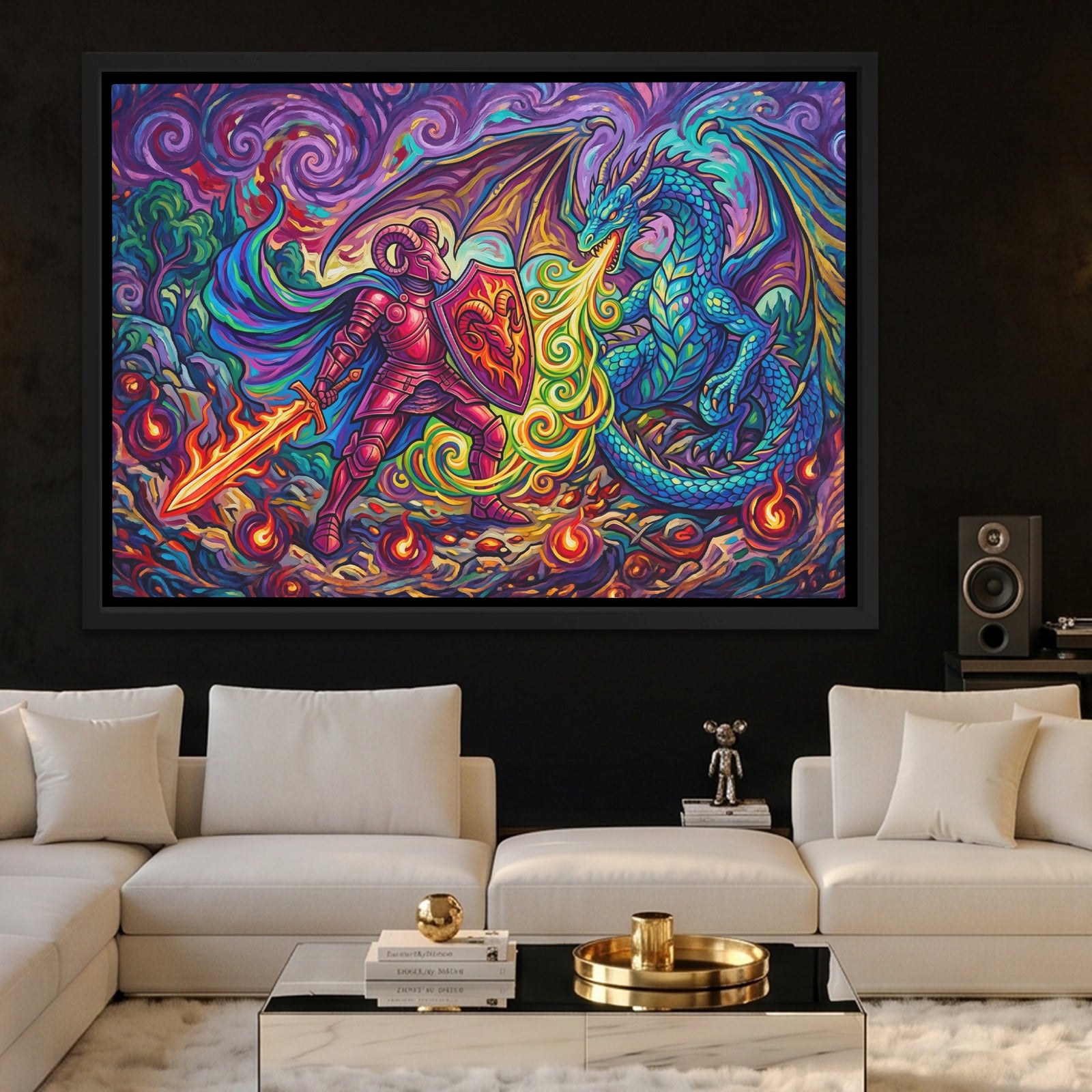 Dragon Knight Inferno — Dragon Knight Inferno Close Up Landscape 16