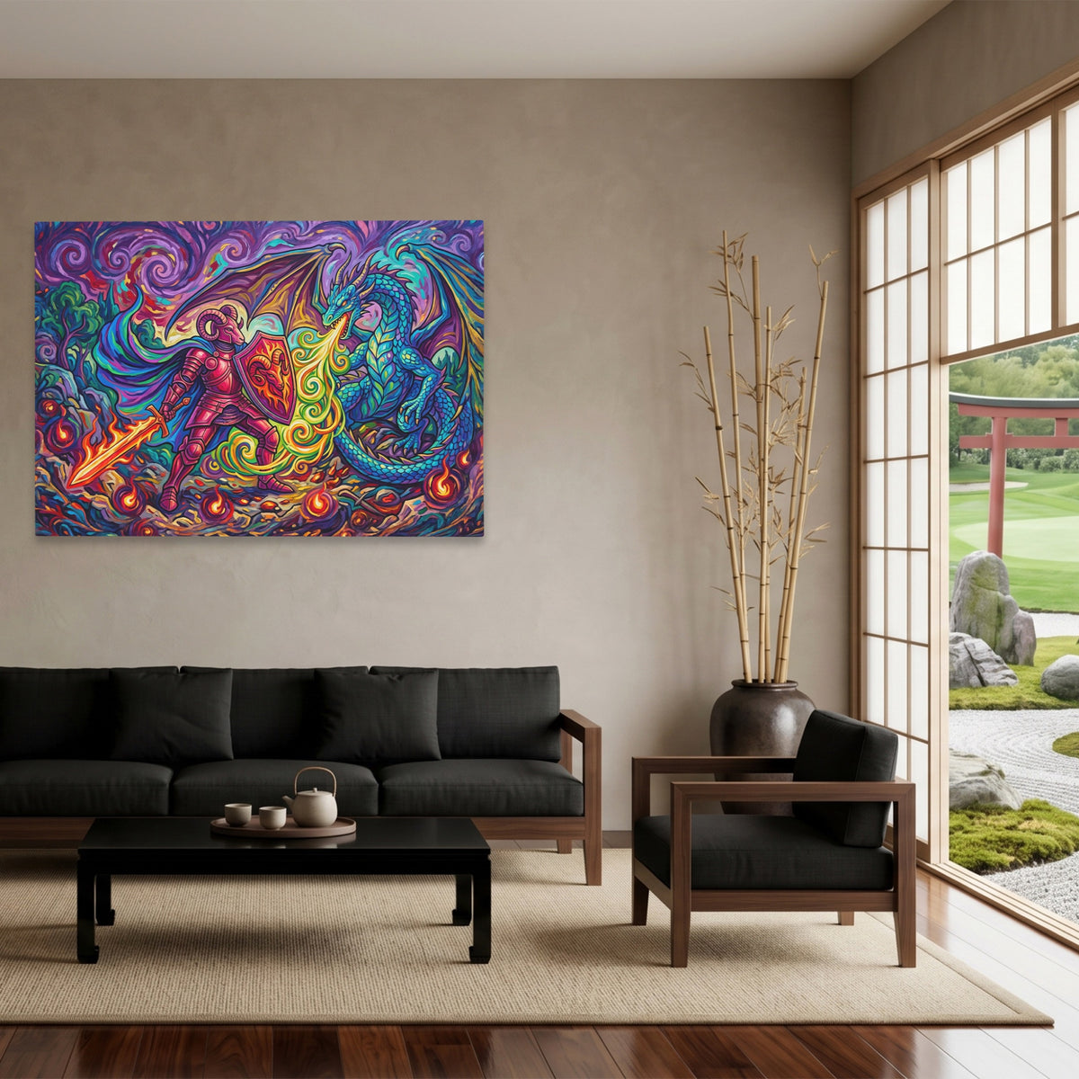 Dragon Knight Inferno — Dragon Knight Inferno Japanese Garden Land 48