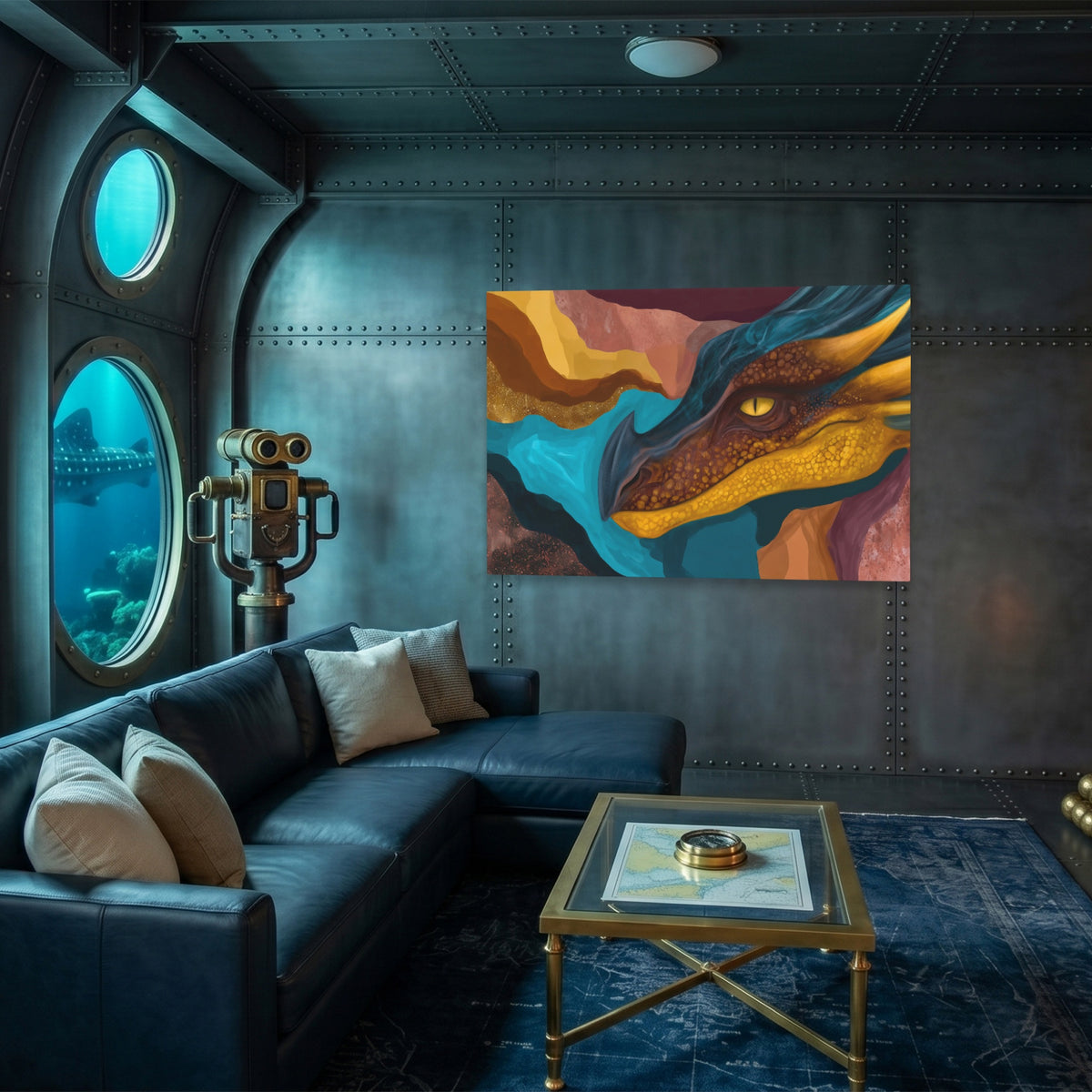 Dragon Liquid Dreams — Dragon Liquid Dreams Submarine Wall Land 269