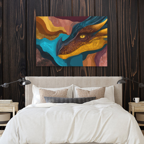 Dragon Liquid Dreams in a room