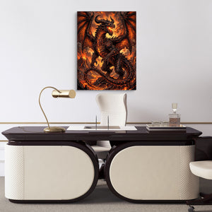 Dragon Molten Fury — dragon molten fury sq luxury office desk 1port flush print